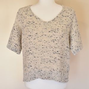 Ann Taylor LOFT Short Sleeve Sweater Knit Top